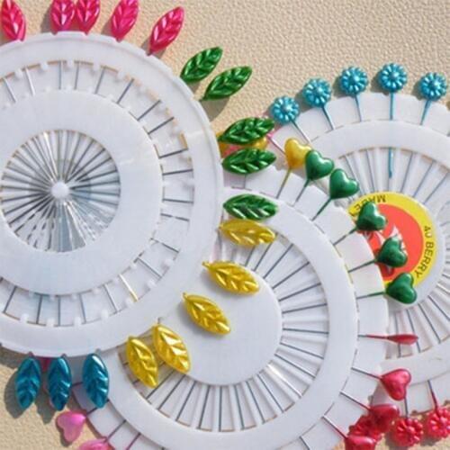 30pcs/Pan Hand Sewing Positioning Pin Color Embroidery Needle Crochet Sewing Tool Set DIY Craft Needle Upholstery Needles
