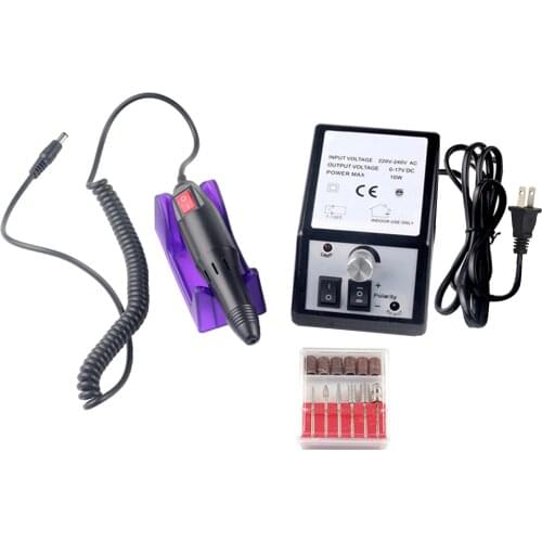 Compact Electric Nail File Machine Manicure Drill Set Fast Manicure Pedicure
