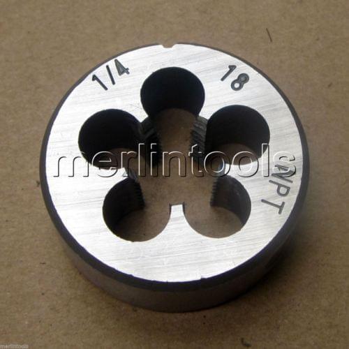 1/4" - 18 NPT Taper Thread Pipe Die
