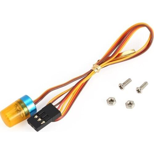 Circular Ultra Bright LED Light Strobing-blasting Flashing Fast-slow Rotating Mode RC Police Firefighting Ambulance Car Accs