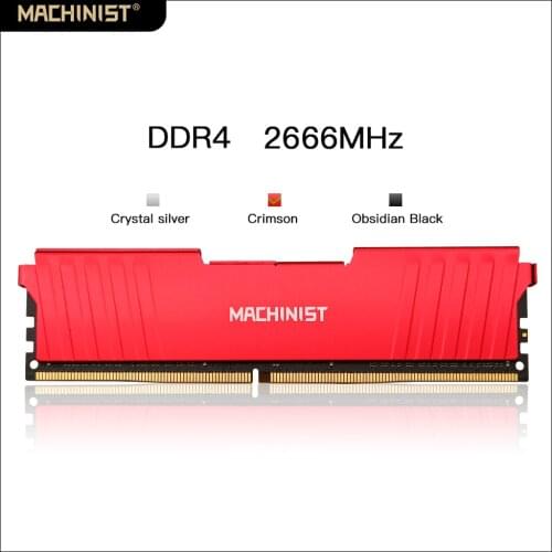 MACHINIST DDR4 RAM 8GB 2666MHz PC New DIMM High Performance Desktop Memory Support Motherboard DDR4 Four Channels Memory card