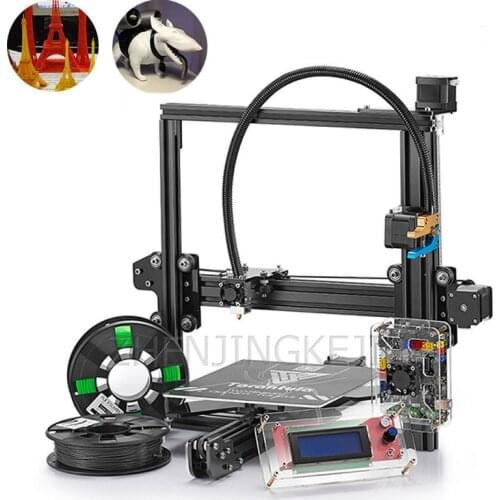 Small 3D Print Machine Desktop Level High Precision Home Getting Started Two-Color Sprinkler Diy Kit Spare Parts CNC Education