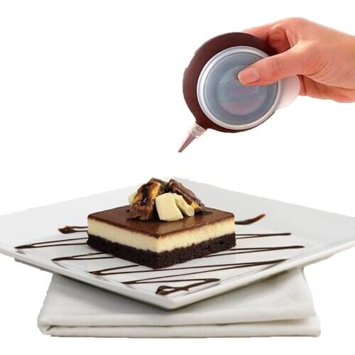 3 Nozzle Set Kit Silicone Macaron Baking Decorating Pen Pastry Cream Cake Muffin Stocked Non-toxic Durable Eco-Friendly Bakery