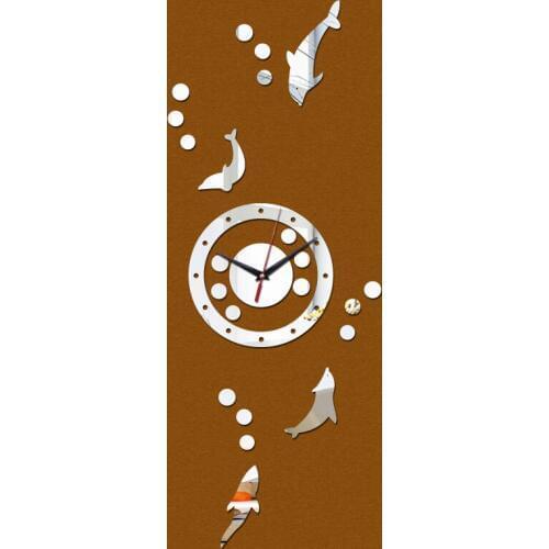 New promotion diy home decoration fashion Quartz Needle surface of the wall stickers clock living room gift