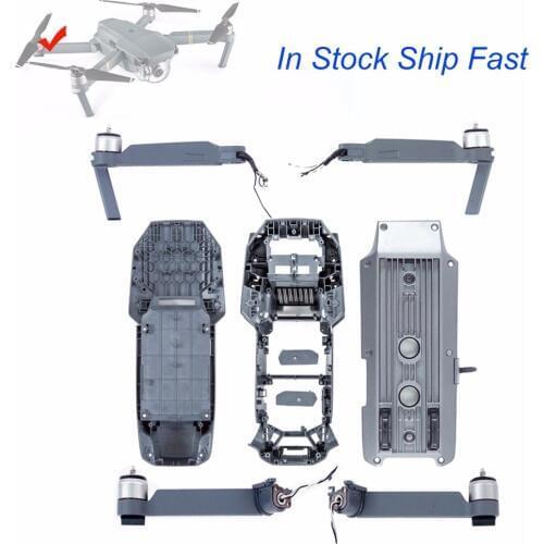 Genuine DJI Mavic Pro Part Body Shell Motor Arm Left/Right Front/Back Arm Upper/Bottom Shell Middle Frame for Drone Replacement