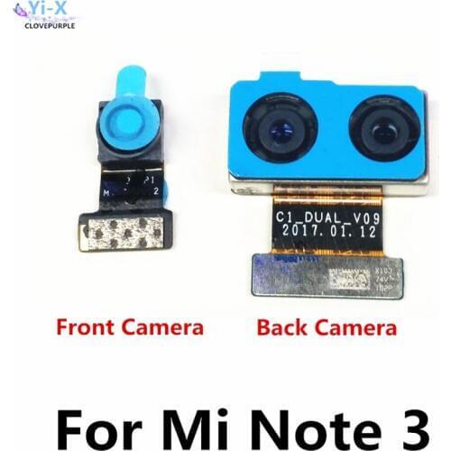 Original Back Front Camera Flex Cable For Xiaomi Note 3 Main Rear Big Small Camera For Xiaomi Mi Note3