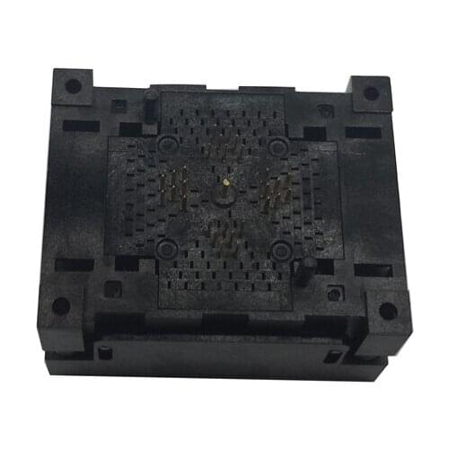 QFN28 MLF28 Burn in Socket NP506-028-028-C-G IC Test Socket Opentop Chip Size 5*5 Flash Adapter Programming Socket Connector ALL