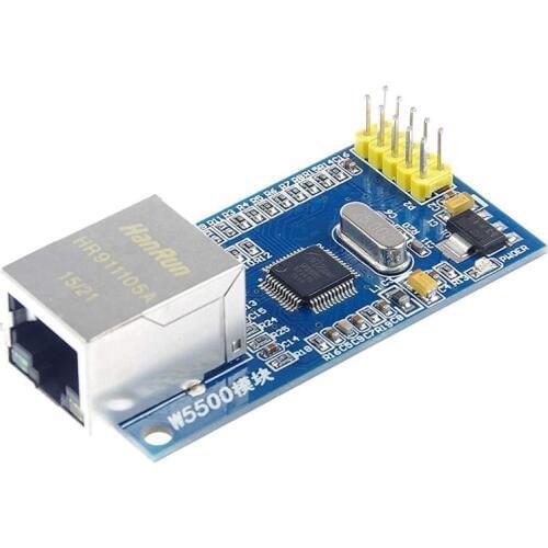 W5500 Ethernet network module hardware TCP / IP 51 / STM32 microcontroller program over W5100