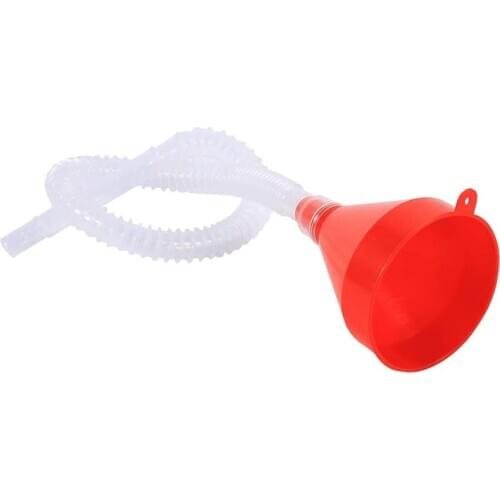 Fuel Funnel Plastic Funnel Oil Funnel for Motorcycle Truck Diesel Cars Filling Soft Pipe Water Gasoline Flexible Extension Hose