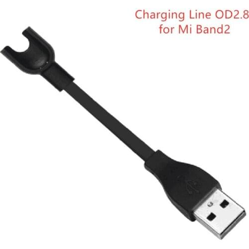 Smart Bracelet Accessories Watch Charging Cable For Mi Band Smart Bracelet 2nd Generation Charging Cable OD2.8 USB Cable