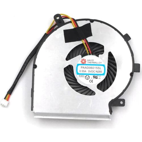 New for MSI GE62VR GE72VR GP62VR GP62MVR GP72VR GL62M Laptop CPU Cooling Fan AAVID PAAD06015SL N366 4-Pin
