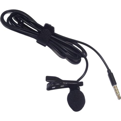 YC-LM10 3M video Record Microphone Compact VS Rode VideoMicro lavalier microphone For Huawei Nikon Canon DSLR