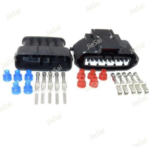 5 Pin MG640945-5 7283-7050-30 Engine Plug Female Male Wire Harness Connector Ignition Air Flow Meter Socket For Toyota