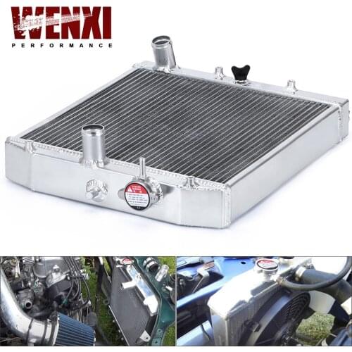 52MM Full Aluminum Radiator 3 Row For HONDA CIVIC B18C/B16A 32MM IN/OUT WX-SX104