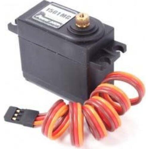 Power HD Standard Sports Analog Servo 17kg/63g HD-1501MG W/Metal Gear and Plastic Case for RC Airplanes, Boats, Trucks and Cars