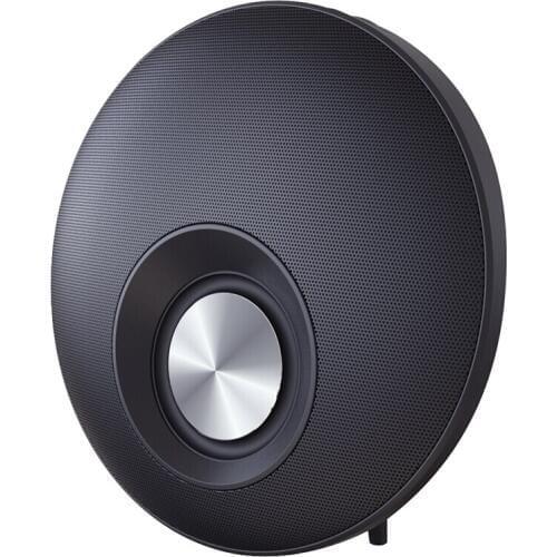 Dish Type Wireless Speaker Subwoofer Bluetooth Call Stereo Desktop Sound FM Radio Card MP3 Player AUX Input Music Player Machine