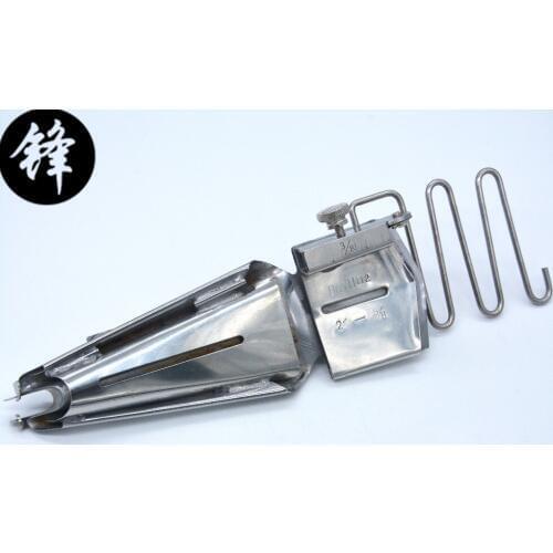 Dayu112 Right Angle Binder For Swim Wear,By Inserted Elastic double Side Folder For 2/3 Needle Cover Stitch Machine DAYU 112