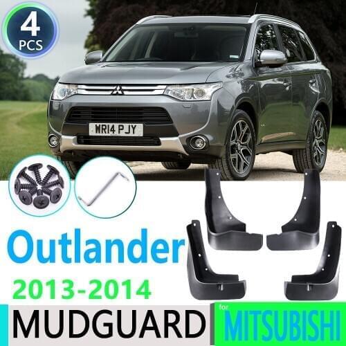 For Mitsubishi Outlander 2013 2014 Fender Mudguards Mud Flaps Guard Splash Flap Car Accessories