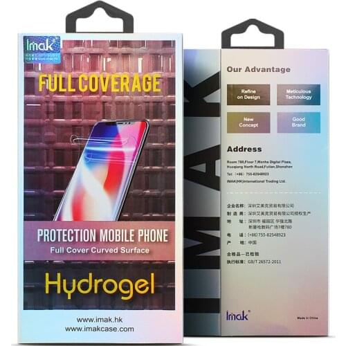 IMAK Hydrogel III 3 For Sony Xperia 5 II Screen Protector Rear Front Or Back Soft Full Coverage Protective Film