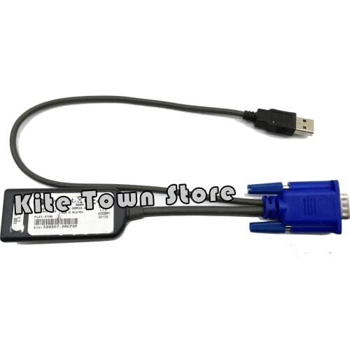 For AVOCENT DSRIQ-USB KVM Interface Module Dongle Cable