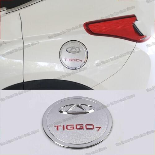 Lsrtw2017 for Chery Tiggo 7 Car Fuel Tank Cap Cover Trims Decorative Interior Accessories 2016 2017 2018 2019 2020 Auto