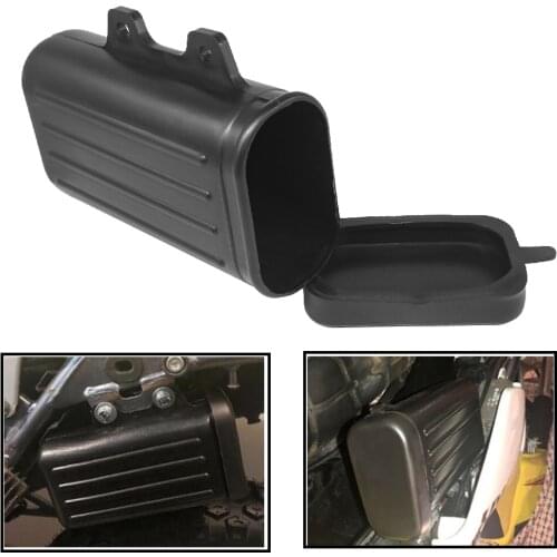 Motorcycle Pit Dirt Trail Box Holder Bottle Off-Road Motocross Toolbox Tube Container For Suzuki DR250 DR200 Djebel TW200 TW225