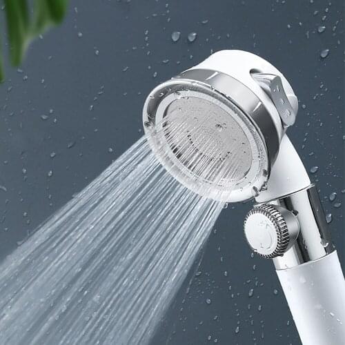 Pressurized Shower Head Bathroom Accessories High Pressure Water Saving Punch-free Bracket Adjustable Bathroom Shower Set