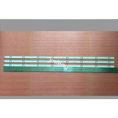 Nova 30 pçs/lote 8LED 850 milímetros tira conduzida luz de fundo para LG 43UH6030 43UF640 HC430DGN-SLNX1 UF64_UHD_A 43LH6