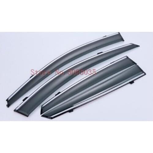For Nissan Qashqai J11 2014 2015 2016 2017 2018 Plastic Window Wind Deflector Visor Rain Sun Protector Guards Vent