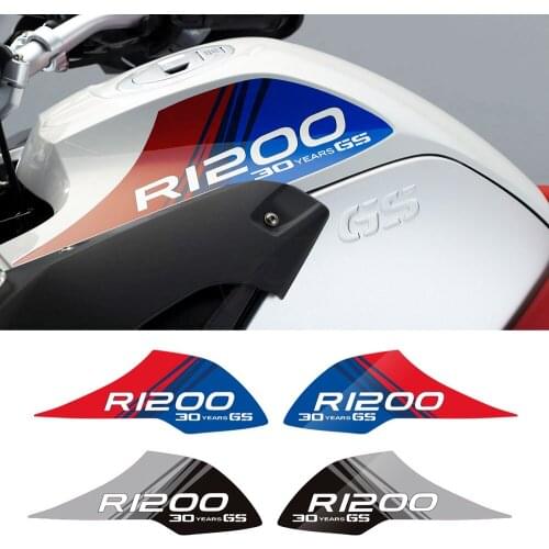 PVC Reflective Side Tank Decal For BMW R1200GS 2004-2007 And R1200GS Adventure 2008-2012 30 Year GS Motorcycle Sticker