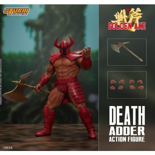 SGGX03 1/12 Arcade Battle Axe DEATH ADDER 6" Full Set Action Figure Fans Gifts In Stock