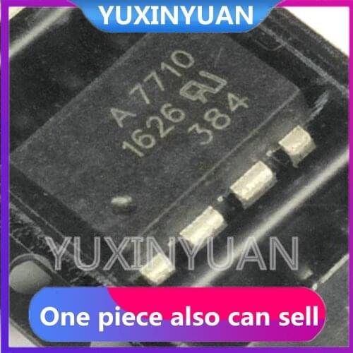 Light coupling A7710 HCPL-7710 patch SOP8 optoisolator photoelectric coupling 10PCS/LOT