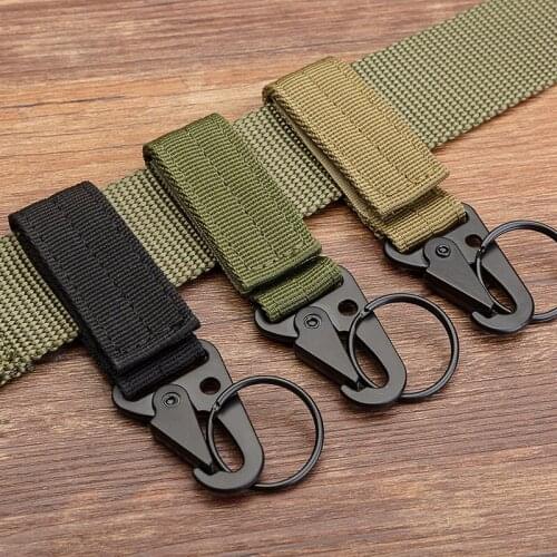 Tactical Belt Buckles&hooks- For 5cm Webbing Olecranon Hook bag hook,Carabiner Trigger Spring Keyring Clasp Outdoor Camping DIY