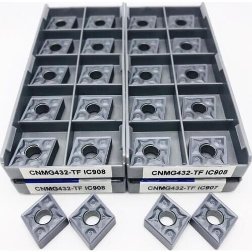 CNMG120408 TF IC907 IC908 high-quality carbide external turning tool CNMG 120408 milling cutter lathe parts tool turning tool