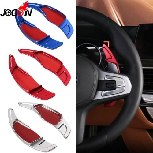 Metal Alloy For BMW 5 7 X3 X4 Series G30 G31 G11 G12 G01 G02 M5 F90 2018 2019 Car Steering Wheel Paddle Extension Shifter Trim