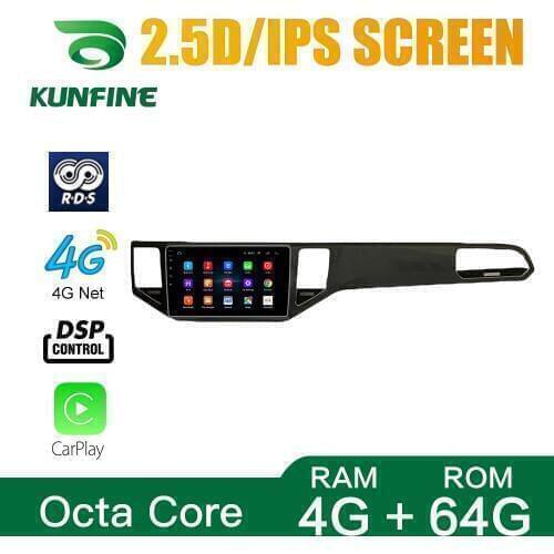 Octa Core Android 10.0 Car DVD GPS Navigation Player Deckless Car Stereo for VW GOLF SPORTSVAN 2016-2019 Radio