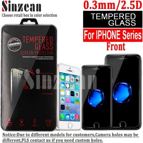 400PCS 2.5d mix For IPHONE 12 promax/XS MAX/XR/6S/6 Plus/7 Plus/8 PlusTempered Glass For IPHONE 11promax/13pro Screen Protector
