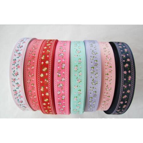 Free Shipping 100 Yards/Roll 25mm Colorful Silk Satin Ribbon Wedding Party Decoration Gift Craft Sewing Ribbon Cloth ZUHA005