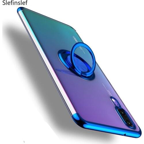 Case For Huawei P30 P20 Lite Pro Cover Ring Kickstand Magnetic Car Mount Case For Huawei Mate 30 20 Lite Pro Honor 9X 8X 8A P40