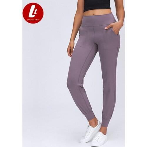 LULUBANANA Naked-feel Workout Gym Joggers Women Butter Soft 4-way Stretch Yoga Pants Fitness Athletic Joggers with Pocket