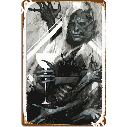 Corypheus Tarot Card Metal Sign Party Painting Décor Wall Cave Customize Tin Sign Poster
