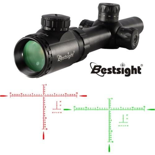 Bestsight 2.5-8x24 Sight Hunting Scopes Side Focus Parallax Adjustment Sniper Scope Tactical Optics Sight