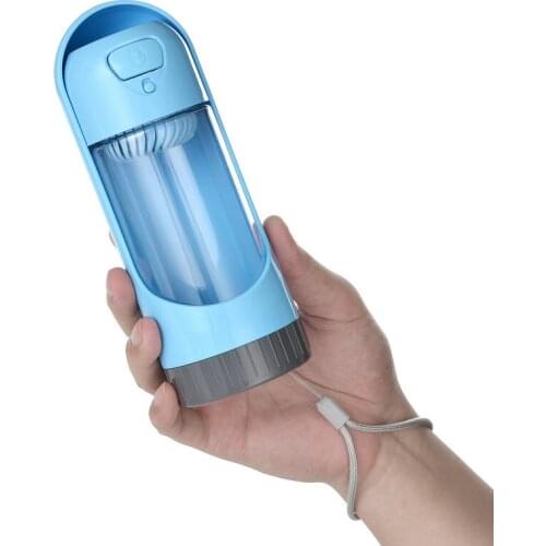 Portable Pet Water Dispenser Pet Dog Water Bottle Drinking Bowls Cats Outdoor For Small Dogs Puppy Activated Carbon Filter Cup