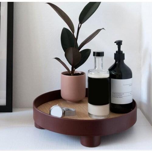 Photo Props Display Tray Earrings Bracelet Display Holder ABS Storage Tray Table Centerpieces Fruit Tray Decorative Tray