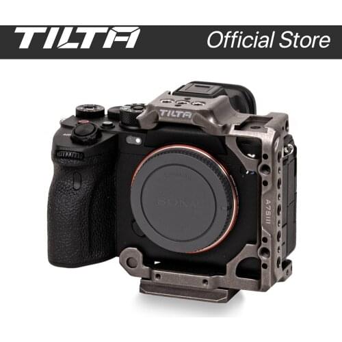 TILTA TA-T18-HCC Camera Rig for Sony A7sIII Cage Half Cage Basic Lightweight Professional Camera cage for SONY A7S3 A7s III