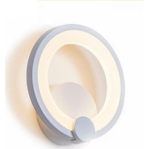 Modern 16W LED Acrylic Wall Lamp Modern Creative Simple Bedside Bedroom Living Room Light Decoration Lamp