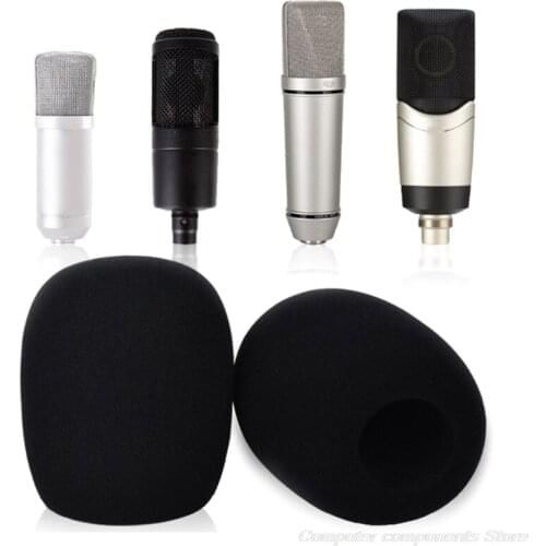 Windscreen Microphone Cover Windproof Foam For Audio- Technica ATR2500 AT2020 AT2035 AT 2020 2035 2050 Mic Windshield M26 21