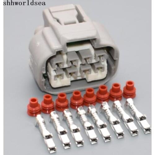 Worldgolden 2/5/30/100set 2.2mm 8pin auto electric housing plug waterproof plastic connector 7283-1288-40