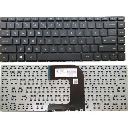 Free Shipping!! 1PC New Laptop Keyboard Standard For HP 14-AF 14-AQ 14-DF 14-AM TPN-I119 I124 340 G4