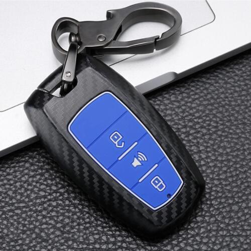 Carbon Fiber ABS+Silicone Car key Cover Case For Great Wall Haval H6 H7 H4 H9 Coupe F7 F7X H2 GMW 2017 2018 2019 Accessories